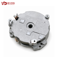 Motor DC Brushless 14 Pole 3 Fasa 12V dengan Encoder Optik Terintegrasi, Motor BLDC 600RPM 40dB untuk Robot Pemotong Rumput