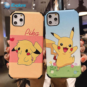 Iexplore Mềm TPU 3D Embossment Tùy Chỉnh Màu Sắc In Ấn Phim Hoạt Hình <span class=keywords><strong>Pikachu</strong></span> Lụa Mô Hình PU Da Điện Thoại Trường Hợp Đối Với <span class=keywords><strong>iPhone</strong></span> 15 Pro Max - Product Image 1