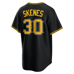 2025 Camiseta de béisbol 21 <span class=keywords><strong>Roberto</strong></span> Clemente 30 Paul Skenes para hombre cosida talla S-3XL - Product Image 5