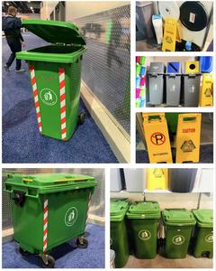 Nhà Máy Cung Cấp Trực Tiếp Wringer Lau Xô Thùng Rác Bin Ngoài Trời Hefty Thùng Rác Có Thể Nhựa Thùng Rác Bin Xe Đẩy - Product Image 3