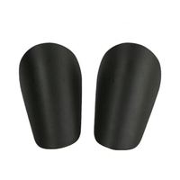 Pelindung Betis Sepak Bola Mini OEM Kustom Hitam Putih Ukuran Kecil, Perlengkapan Pelindung Panjang, Peralatan Sepak Bola