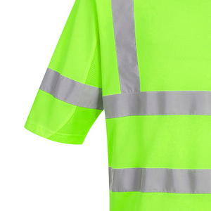 Camiseta de Seguridad de Alta Visibilidad ODM, Fabricante de Ropa de Trabajo Reflectante Personalizada, 100% Poliéster, ANSI/ISEA 107 Clase 2/3, para Hombre - Product Image 4