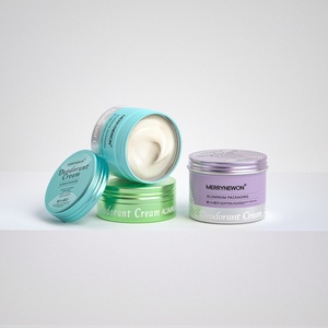 Private Label <b>Aluminum</b> Deodorant Jar Screw Cap Custom Screen Printing Cosmetic <b>Container</b> - Product Image 3