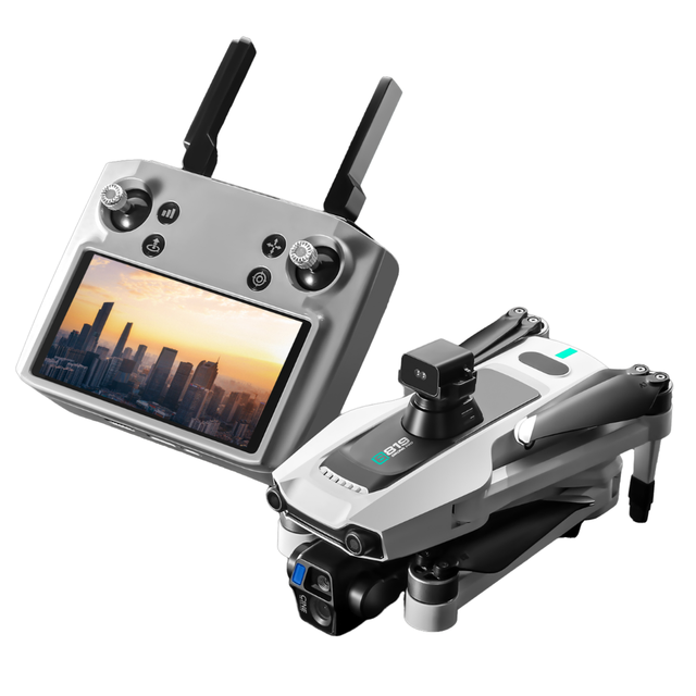 S819 Professional 5G WiFi FPV Mapping Drone GPS 2.7K Camera 3-Axis Gimbal 360 Obstacle Avoidance 3000m Transmission 29min Pro