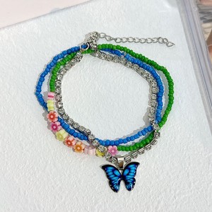 Ensemble de <span class=keywords><strong>cheville</strong></span> de style plage tissé à la main perlé <span class=keywords><strong>cheville</strong></span> fraise amour frange pendentif <span class=keywords><strong>cheville</strong></span> avec <span class=keywords><strong>papillon</strong></span> - Product Image 4
