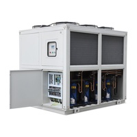 Refroidisseur d'eau à scroll refroidi par air 40HP 80KW~100KW pour pasteurisation/pasteurisateurs