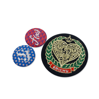 Badges personnalisés vintage brodés en 3D avec épingle de sûreté pour cadeaux promotionnels