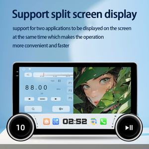 10.1 pollici autoradio per lettore DVD <span class=keywords><strong>Android</strong></span> Carplay GPS BT-abilitato WIFI DSP Multimedia Dashboard doppio pulsante pulsante lettore CD - Product Image 3