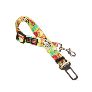 MIDEPET - Correa de Seguridad para Perros y Gatos, de Lujo, Personalizada, con Patrón Sólido, de Poliéster y Piel Sintética, Ajustable, Acolchada, Manos Libres - Product Image 1