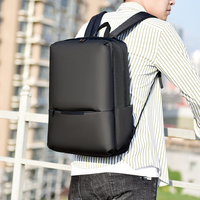 Custom Logo Light Weight 15.6 Inch Laptop Backpacks for Men Waterproof Black High Quality Notebook Outdoor Office Computer