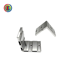 Conector de Esquina de Aluminio Personalizado, Antioxidante, Moderno, Duradero, Fácil Instalación para Apartamentos, Conector de Perfil de Aluminio - Product Image 1