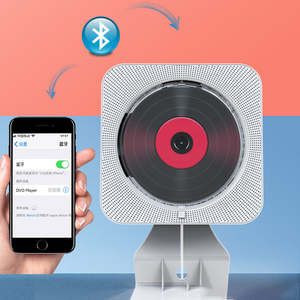 Reproductor de CD Montable en Pared y de Escritorio, Reproducción Inalámbrica, Sonido Estéreo HIFI, Reproductor de CD/DVD con AUX, Dispositivo de Audio Compacto y Decorativo - Product Image 6