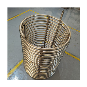 Fabriek Direct Puur <span class=keywords><strong>Titanium</strong></span> Warmtewisselaar Condensor Buis Zuur Weerstand Met Buigen Snijdiensten <span class=keywords><strong>Titanium</strong></span> Verwarming Spoelen - Product Image 3