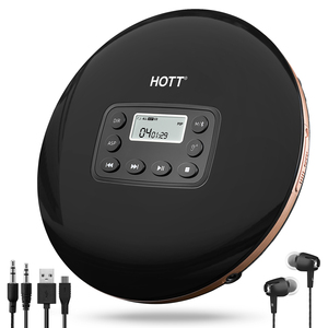 Wireless Rechargeable <strong>CD</strong> <strong>Player</strong> with LCD Display and for <strong>Bluetooth</strong> Function - Product Image 1