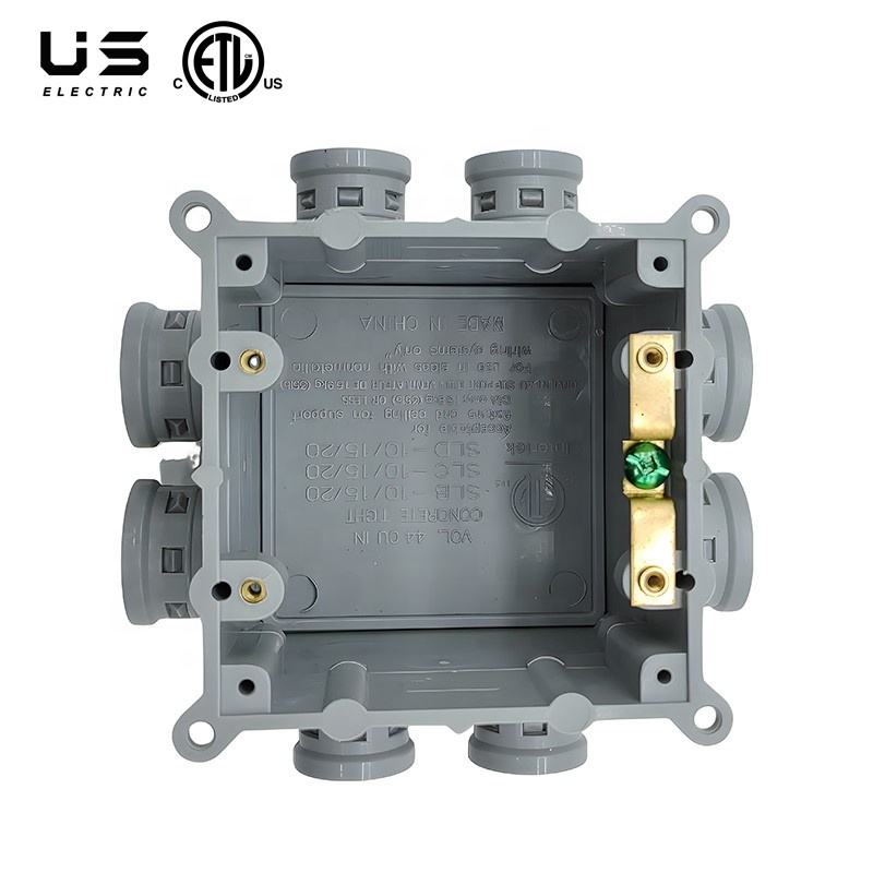 Slab Box Ent PVC ENT Conduit Slab Box with Connector Wire Outlet Concrete Wall Box ...