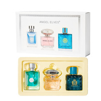 Coffret Cadeau de Parfum Taille Standard Homme Femme Parfum Léger Longue Durée Eau de Cologne Spray Cupids Gold Diamond Pink