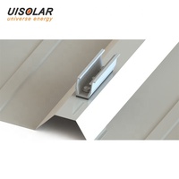 UISOLAR Rail Mini en Aluminium pour Structure Solaire, Installation Facile, Rail Structurel en Aluminium