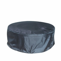 Ensemble de table rectangulaire moderne pour foyer de jardin Foyer à gaz pour patio extérieur tout en aluminium avec design élégant
