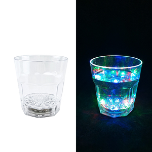 Dẫn ánh sáng lên uống Kính nhấp nháy bia bên cốc đầy màu sắc phát sáng cốc rượu vang dẫn ánh sáng lên Ly whisky - Product Image 3
