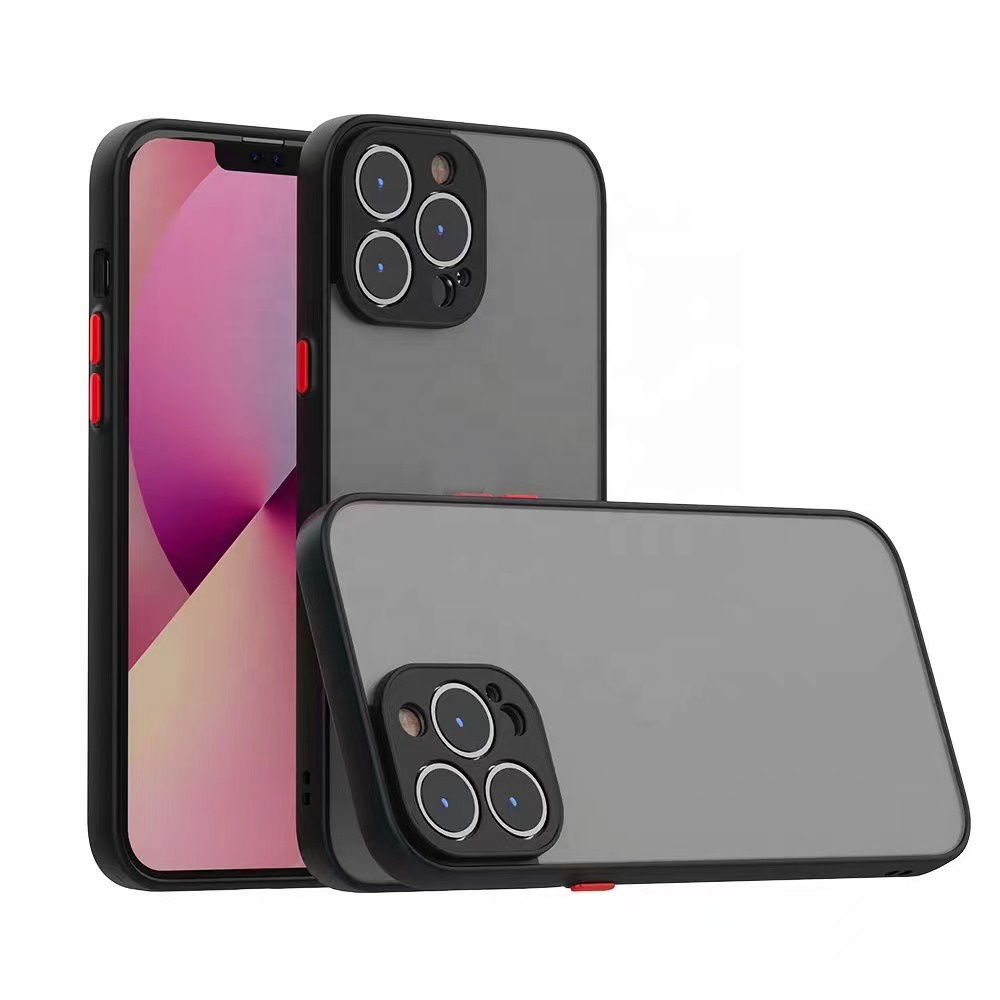 Противоударный матовый Силиконовый чехол для телефона Iphone 13 Pro Max