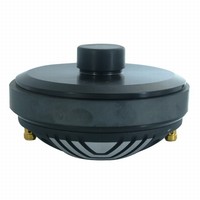 Haut-parleur de compression de luxe 1,75 pouce avec bobine vocale en titane et pavillon en aluminium pour tweeter de voiture
