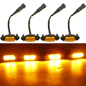 Luz LED para Parrilla de Tacoma 2016-2018, Luces de Advertencia Ámbar de Cuatro Puertos, Lámpara Antiniebla 12V 10W DRL, Luz Decorativa - Product Image 3