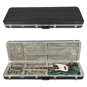 GHOSTFIRE Super Thick ABS Molded Case Box Instrument Hard-Shell Electric Guitar Bass Case For Precision/Jazz Bass