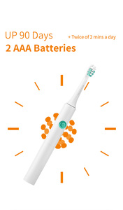 Cepillo de Dientes Eléctrico Sónico Seago OEM, Económico y Elegante para Adultos, 40,000 Pulsaciones por Minuto, IPX7, 2 Baterías con Duración de 90 Días - Product Image 4