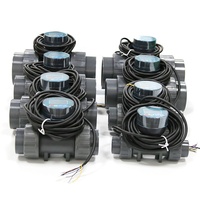 Medidor de Flujo de Agua Digital DIJIANG Sea ZJLCD PVC OEM, Precio de Fábrica, DN15-DN80, Salida de Pulso de 10-30 VCC, RS485