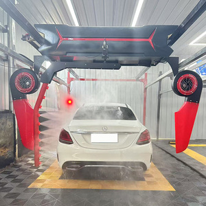 Machine de <span class=keywords><strong>lavage</strong></span> de voitures automatique sans contact à détection intelligente et haute efficacité avec brosses pour les laveries automobiles professionnelles - Product Image 2