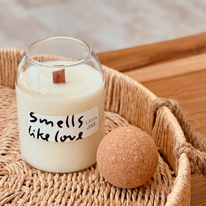 AIKUN OEM Luxury Soy & Beeswax Glass Jar Custom Scented Candles Home Decor Aromatherapy Living Room Spa Parties - Product Image 4