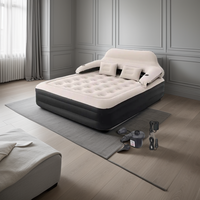 Tapis de camping gonflables automatiques pour l'extérieur avec pompe intégrée, hypoallergéniques et pliables pour hôpitaux et hôtels