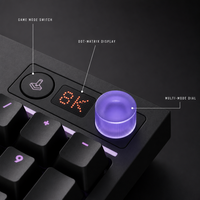 Keyboard Gaming Mekanik Berkabel USB Esports dengan Keycap ABS, Switch Taktil Hot Swap, Polling Rate 8K Hz, Layout 98 Persen, untuk G316