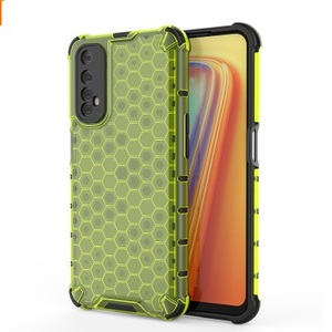 Giá thấp hơn chống sốc tổ ong 2 trong 1 lai PC TPU điện thoại di động Cover quay lại bảo vệ coque trường hợp đối với <span class=keywords><strong>Oppo</strong></span> realme 7 - Product Image 4