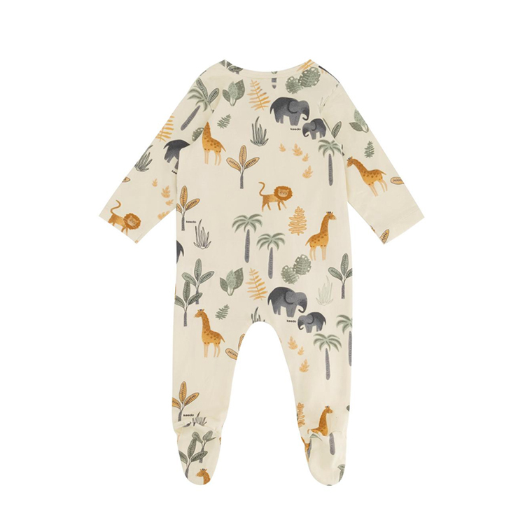 Print Baby Bodysuit Dress Organic Cotton