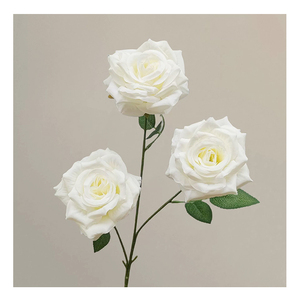 ดอกไม้ประดิษฐ์หลากสี-ขาว กุหลาบและลิลลี่ สำหรับตกแต่งงานแต่งงาน - Product Image 3