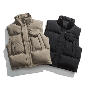 Venta al por mayor abajo algodón Stand Collar Canadá Plus hombres ganso abajo abrigo <span class=keywords><strong>chaleco</strong></span> para hombres al aire libre - Product Image 1