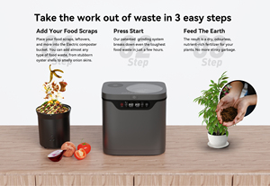 Simple Style Kitchen Food Waste <strong>Disposal</strong> <strong>Machine</strong> No Unpleasant Smell Home Automatic Electric Compost <strong>Machine</strong> - Product Image 6