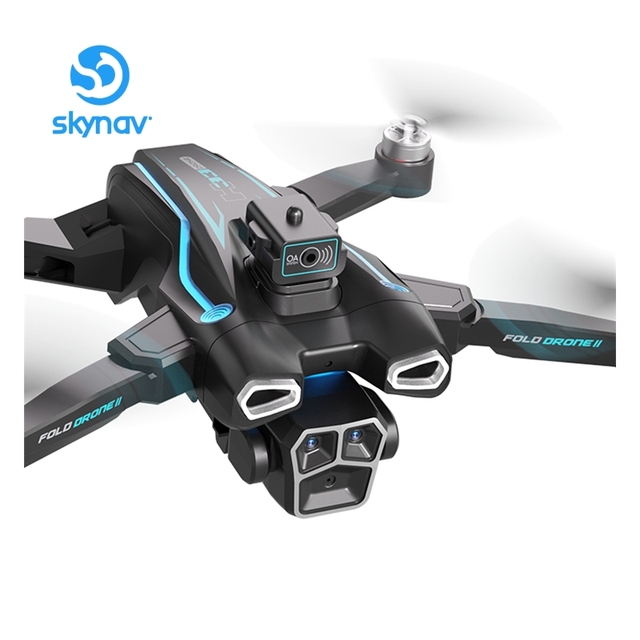 Foldable RC with 4KHD Camera Brushless Motor Quadcopter Obstacle Avoidance Portable Aerial Photography for Beginners