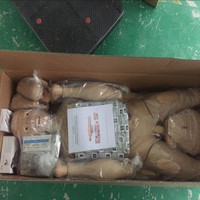 Maniquí de Modelo Anatómico de Ciencias Médicas de PVC, Función Completa Avanzada, Entrenamiento de Enfermería, Medición de Presión Arterial, Intramuscular