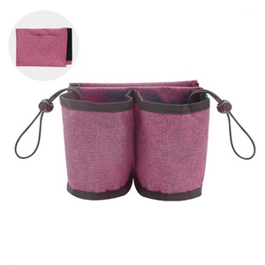 Support de tasse pour bagages de voyage, durable, mains libres, pour valise, porte-boissons, porte-tasses de voyage pour lait, thé, café, compatible avec toutes les poignées de valise - Product Image 1