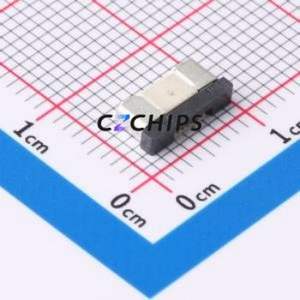 FPC-0.5AX-6PWCR-H20 FFC/FPC Connector SMD,P=0.5mm,Horizontal Mount Connector Drawer Type Bottom Contact 6P 0.5mm - Product Image 1