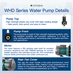 Pompa d'Acqua Industriale per Fabbriche, <span class=keywords><strong>Officine</strong></span> e Impianti - Pompa per Uso Intensivo, Circolazione Continua, Marchio Personalizzato, Garanzia di 1 Anno - Product Image 2