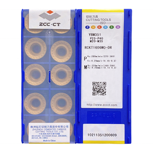 ZCC RCKT YBM351 RCKT1606MO-<span class=keywords><strong>DR</strong></span>硬质合金刀片数控车刀车床刀具 - Product Image 1