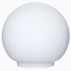 Hot Selling European Style opal White Glass Lamp Shade Replacement Bathroom Single Globe Pendant shade