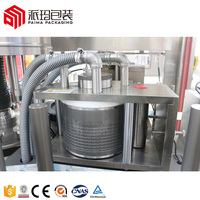 Étiqueteuse pneumatique automatique avec rognage pour bouteille d'eau, machine de dépose d'étiquettes pour véhicule, thermofusible