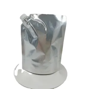 주둥이와 맞춤형 알루미늄 호일 액체 포장 플라스틱 파우치
