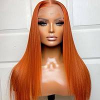 300 Wig Rambut Asli Manusia Brazilian Deep Wave Natural Color Virgin Transparan untuk Lace Front Glueless 13X4 untuk Wanita Kulit Hitam