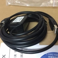 Cable de Programación PLC USB-SC09-FX para Mitsubishi MELSEC, Adaptador USB RS422, Soporte de Automatización, Garantía de un Año, Origen Japón