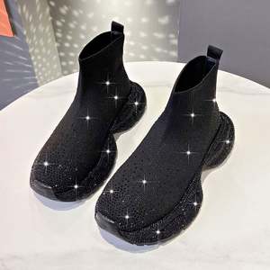 <span class=keywords><strong>Zapatos</strong></span> <span class=keywords><strong>de</strong></span> Moda Casuales para Caminar, con Diamantes Brillantes, Ajustados, para <span class=keywords><strong>Hombre</strong></span> y Mujer - Product Image 1